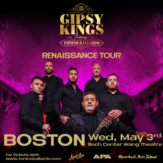 Renaissance Tour Boston The Gipsy Kings ft. Tonino Baliardo